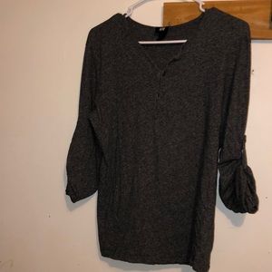 H&M grey casual shirt